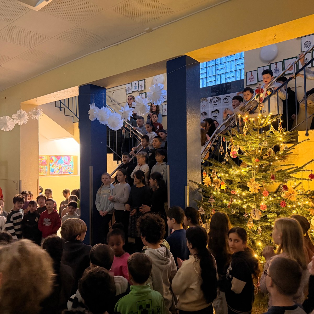 Adventssingen im Foyer